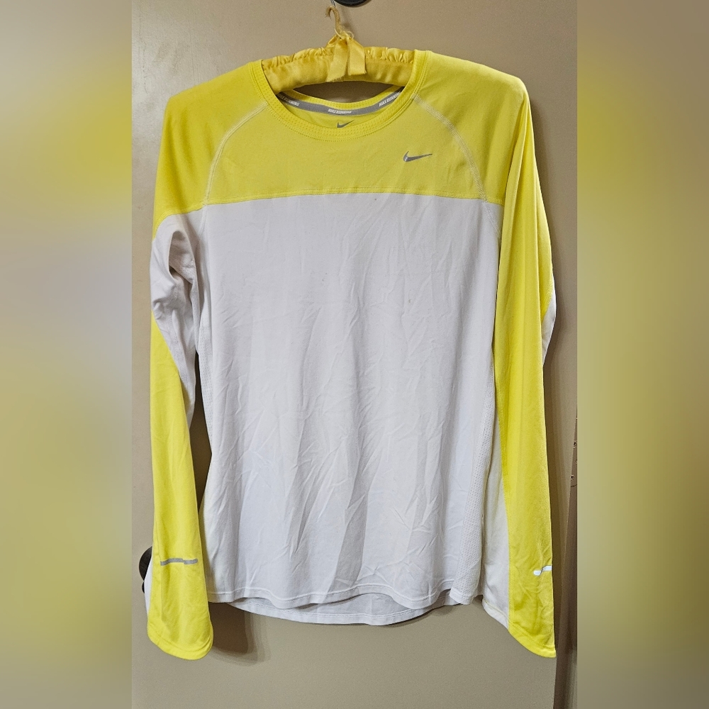 Nike Running Dry Fit Shirt High Visibility